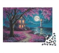 Puzzles de paysages et de Villes, extrêmement stimulants, Parfaits pour Passer Le Temps, renforcent Les Liens, conviennent à Tous Les âges, 500 pièces (52 x 38 cm)