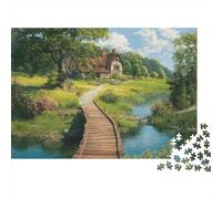 Puzzles de paysages et de Villes, extrêmement stimulants, Parfaits pour Passer Le Temps, renforcent Les Liens, conviennent à Tous Les âges, 500 pièces (52 x 38 cm)