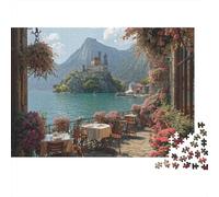 Puzzles de paysages et de Villes, Niveau de difficulté Moyen, Parfaits pour la décoration et pour Passer Le Temps, 500 pièces (52 x 38 cm).
