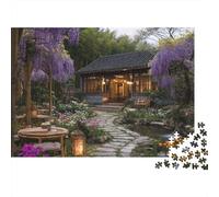 Puzzles de paysages et de Villes, Niveau de difficulté Moyen, Parfaits pour la décoration et pour Passer Le Temps, 500 pièces (52 x 38 cm).