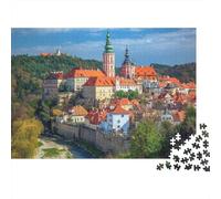 Puzzles de paysages et de Villes : Un Passe-Temps agréable, l'outil Parfait pour créer des Liens. 1000 pièces (75 x 50 cm)