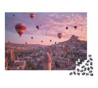 Puzzles de paysages et de Villes : Un Passe-Temps agréable, l'outil Parfait pour créer des Liens. 1000 pièces (75 x 50 cm)