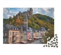 Puzzles de paysages et de Villes : Un Passe-Temps agréable, l'outil Parfait pour créer des Liens. 1000 pièces (75 x 50 cm)