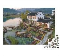 Puzzles de paysages et de Villes : Un Passe-Temps agréable, l'outil Parfait pour créer des Liens. 500 pièces (52 x 38 cm)