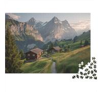 Puzzles de paysages et de Villes : Un Passe-Temps agréable, l'outil Parfait pour créer des Liens. 500 pièces (52 x 38 cm)
