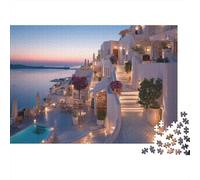 Puzzles de paysages et de Villes : Un Passe-Temps agréable, l'outil Parfait pour créer des Liens. 500 pièces (52 x 38 cm)