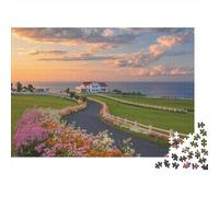 Puzzles de paysages et de Villes : Un Passe-Temps agréable, l'outil Parfait pour créer des Liens. 500 pièces (52 x 38 cm)