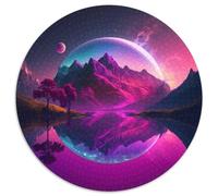 Puzzles de paysages extraterrestres 1000 pièces pour Adultes, Puzzles en Papier, Interaction familiale et défi cérébral, défi d'activité familiale 1000 pièces (67,5x67,5cm)