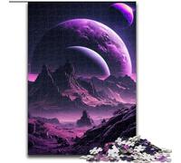 Puzzles de paysages extraterrestres pour Puzzle en Carton de 1000 pièces Un Casse-tête Stimulant pour Les Adolescents, Une soirée de Jeux en Famille Amusante, Taille 26x38cm