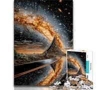 Puzzles de paysages fantastiques pour Adultes et Adolescents Les Jeux de Relaxation sont Un pour Toute la Famille (75x50cm)