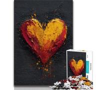 Puzzles de Peinture à l'huile d'amour pour Adolescents, Aidez Le Cerveau à exercer des Jouets addictifs pour cultiver la Patience Une œuvre d'art 50x75cm