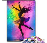Puzzles de Peinture à l'huile de Danseuse de Ballet pour Adolescents, 2000 Puzzles, Jeux éducatifs, décoration d'intérieur, Cadeaux pour Toute la Famille (70x100cm)