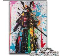 Puzzles de Peinture à l'huile Ninja Samurai pour Adolescents 2000 pièces, adaptés aux Personnes de 14 Ans et Plus, idées Cadeaux de décoration intérieure 70x100cm