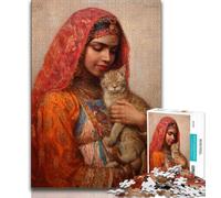 Puzzles de Peinture Gaston Bussières pour Adolescents, Aidez Le Cerveau à exercer des Jouets addictifs pour cultiver la Patience Une œuvre d'art 38x26cm