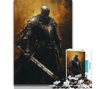 Puzzles de peintures de Chevaliers médiévaux pour Adolescents, 1 000 pièces, Jeux Amusants, Chaque pièce est Unique - Jeu Familial Stimulant (38x26cm)