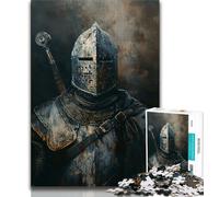 Puzzles de peintures de Chevaliers médiévaux pour Adultes et Adolescents, Aidez Le Cerveau à exercer des Jouets addictifs pour cultiver la Patience Une œuvre d'art (50x75cm)