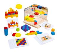 AWHAO Puzzles de Pensée Logique avec Images Miroir, Jouets Montessori pour
