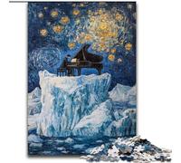 Puzzles de Piano artistiques pour Adolescents, 1000 pièces, Jeux en Famille, activités Amusantes à la Maison, Cadeau d'anniversaire, Cadeaux de Voyage 50x75cm