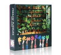 Puzzles de plantes vertes - 1000 pièces - Pour adultes - 50 x 70 cm