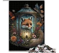 Puzzles de Renard Mignons pour Adultes, Puzzle de 1000 pièces, Staycation Kill Time, Chaque pièce est Unique - Jeu Familial Stimulant et Amusant (26x38cm)