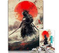 Puzzles de samouraï Japonais pour Adultes, 1000 pièces, pour stimuler Le Cerveau, Jouets addictifs pour cultiver la Patience, adaptés aux Couples (38x26cm)