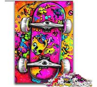 Puzzles de Skateboard pour Adolescents : 2000 Puzzles, Jeux Amusants, Chaque pièce est Unique - Jeu Familial Stimulant (70x100cm)