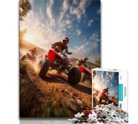 Puzzles de Ski de Fond en Montagne 1000 pièces pour Adultes, Difficiles à réaliser mais Amusants et Humoristiques, décoration d'intérieur et Cadeaux Uniques 38x26cm