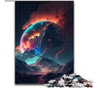 Puzzles de Sommets de Montagnes mystiques pour Puzzles de 1000 pièces Activités Amusantes à la Maison, Cadeaux d'anniversaire, Cadeaux de Voyage Taille 38x26cm