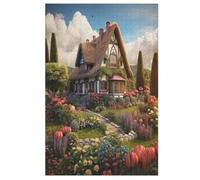 Puzzles De Sports De Chalet Rustique 1000 Pièces pour Adultes Et Enfants Puzzle Jeux ÉduChatifs, Jeu Familial Amusant 78×53cm