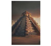 Puzzles De Sports De Chichen Itza 1000 Pièces pour Adultes Puzzles pour Adultes Puzzle 1000 Pièces Jeux Éduchatifs （78×53cm）