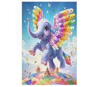 Puzzles De Sports De Elephant 1000 Pièces pour Adultes Et Enfants Puzzle Jeux ÉduChatifs, Jeu Familial Amusant 78×53cm