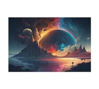 Puzzles De Sports De Fantasy Paysage 1000 Pièces pour Adultes Et Enfants Puzzle Jeux ÉduChatifs, Jeu Familial Amusant （75×50cm）