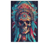 Puzzles De Sports De First Nations Crâne 1000 Pièces pour Adultes Et EnfFourmis Puzzle Jeux ÉduChatifs, Jeu Familial Amusant 78×53cm