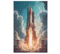 Puzzles De Sports De Fusée 1000 Pièces pour Adultes Et Enfants Puzzle Jeux Éducatifs, Jeu Familial Amusant （78×53cm）