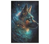 Puzzles De Sports De German Shepherd 1000 Pièces pour Adultes Et Enfants Puzzle Jeux ÉduChatifs, Jeu Familial Amusant (78×53cm)