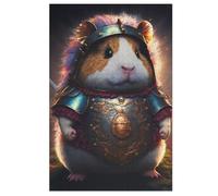 Puzzles De Sports De Guerrier Cochon d'Inde Mignon 1000 Pièces pour Adultes Et EnfFourmis Puzzle Jeux Éducatifs, Jeu Familial Amusant 78×53cm