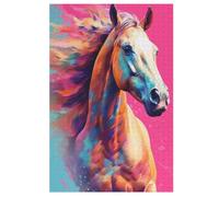 Puzzles De Sports De Horse 1000 Pièces pour Adultes Puzzles pour Adultes Puzzle 1000 Pièces Jeux Éduchatifs (78×53cm)