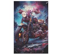 Puzzles De Sports De Moto 1000 Pièces pour Adultes Et Enfants Puzzle Jeux Éducatifs, Jeu Familial Amusant 78×53cm