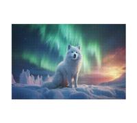 Puzzles De Sports De Renard Arctique 1000 Pièces pour Adultes Et Enfants Puzzle Jeux ÉduChatifs, Jeu Familial Amusant （75×50cm）