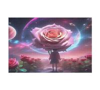 Puzzles De Sports De Starry Sky Rose 1000 Pièces pour Adultes Puzzles pour Adultes Puzzle 1000 Pièces Jeux Éduchatifs （75×50cm）
