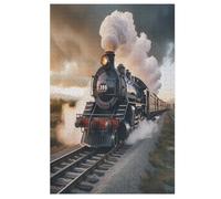 Puzzles De Sports De Steam Train 1000 Pièces pour Adultes Et Enfants Puzzle Jeux ÉduChatifs, Jeu Familial Amusant 78×53cm