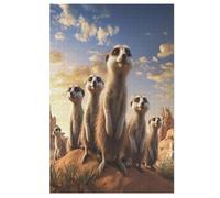 Puzzles De Sports De Suricate 1000 Pièces pour Adultes Et Enfants Puzzle Jeux Éducatifs, Jeu Familial Amusant （78×53cm）
