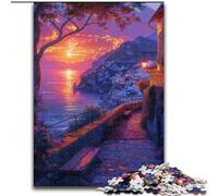 Puzzles de Style Japonais pour Adolescents, 1000 pièces, pour Un séjour Relaxant et Relaxant, pour Un Amour Plus Profond Entre Couples (26x38cm)