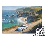 Puzzles de Supercars exceptionnels : Un défi Stimulant et Un Divertissement Garanti ! Le Moyen idéal de Passer Le Temps. Pièces décoratives. 1000 pièces (75 x 50 cm).