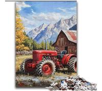 Puzzles de tracteurs agricoles 2000 pièces pour Adolescents, stimulent Le Cerveau, stimulent la Patience, stimulent l'imagination et stimulent la créativité (70x100cm)