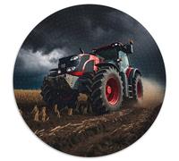 Puzzles de tracteurs agricoles pour Adultes, 1 000 pièces (67,5x67,5cm), Puzzles Ronds en Carton, Jeu cérébral Stimulant à Faire soi-même, activité familiale Interactive, 1 000 pièces