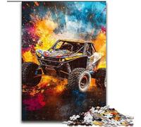 Puzzles de véhicules Tout-Terrain 1000 pièces pour Adolescents, Jouets de Divertissement Familial, idéal comme Cadeau pour Toute la Famille (26x38cm)