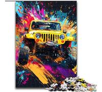 Puzzles de véhicules Tout-Terrain pour Adolescents 1000 pièces, Relax Games, idéal comme Cadeau pour Toute la Famille (50x75cm)