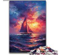 Puzzles de voiliers pour Adolescents 2000 pièces, Anti-Stress, séjour à la Maison, Interaction Parent-Enfant (70x100cm)