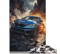 Puzzles de Voitures de Sport 1000 pièces pour Adultes, Puzzles en Bois, Jeux éducatifs pour Enfants, 1000 pièces (75 x 50 cm)